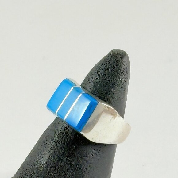 Other - NWOT Large Sterling Silver & Turquoise Ring